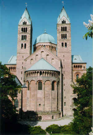 Dom zu Speyer - Rückseite